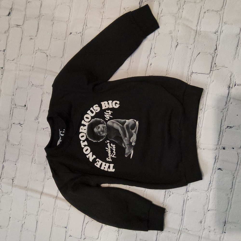 Throwback old school Biggie smalls Notorious BIG 94 toddler sweatshirt 5T HipHop